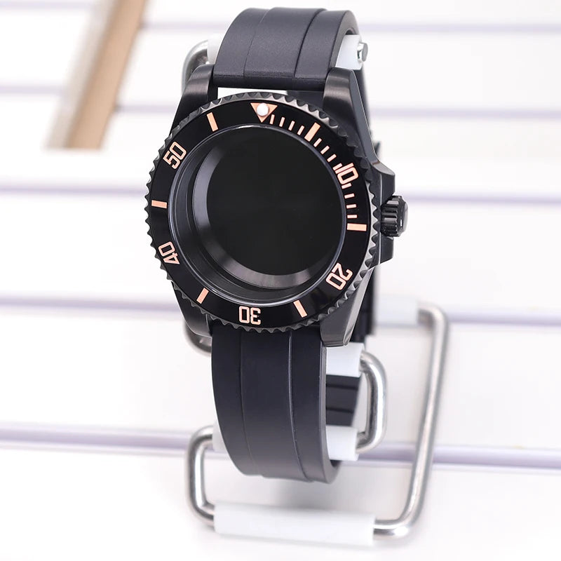 40mm Watch Case For SUB GMT NH34/35 NH36 NH39 4R36 NH70 NH72 Miyota8215 Eta2824