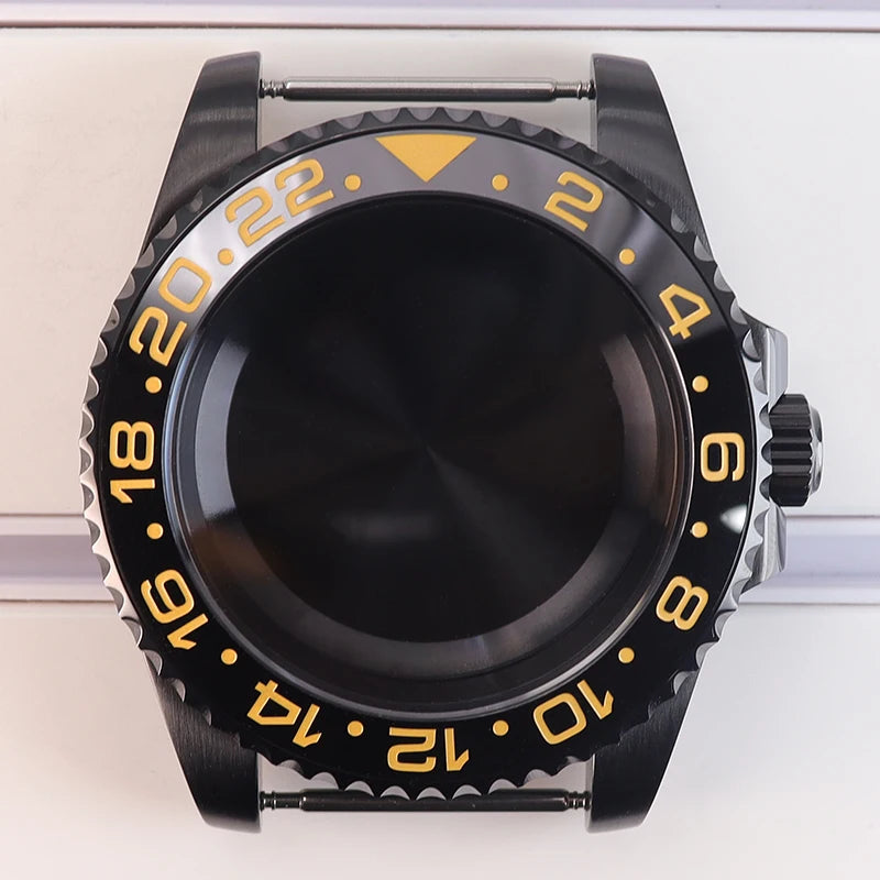 40mm Watch Case For NH34 NH35 NH36 NH38 NH70 4R36 Miyota 8215 Eta 2824 GMT SUB
