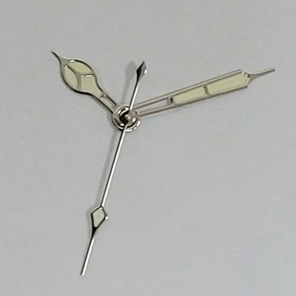 Black/Gold/Silver Watch Hands Green Luminous Pointers for NH35 NH36 4R 7S