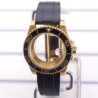 40mm Watch Case Set For GMT SUB Yacht NH34 NH35 NH36 NH39 8215 Eta2824 PT5000