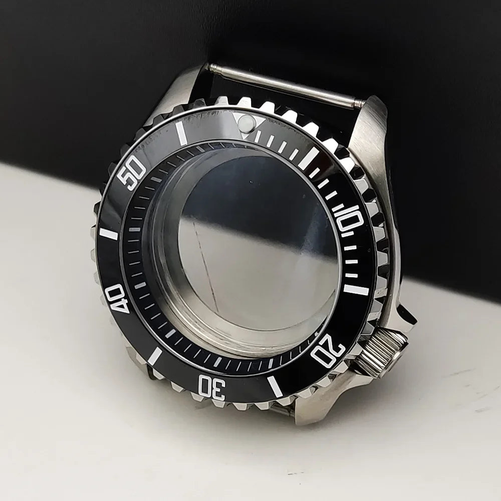42MM Watch Case SKX Case with Sapphire for Seiko 007  Fits NH35 NH36 Movement