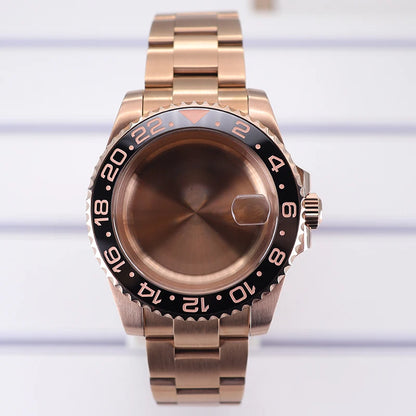 40mm Watch Case For NH35 NH36 NH70/8215/Eta2824 PT5000 NH34 Sapphire Glass