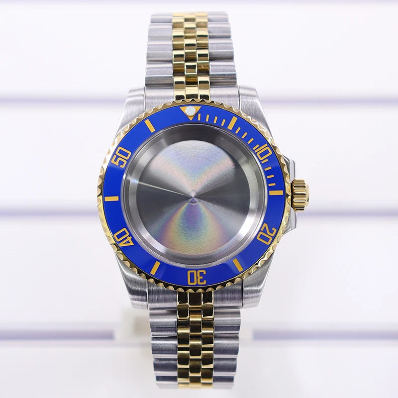 40mm Watch Case Sapphire For SUB Nh35 GMT Nh34 Nh36 Nh70 Nh72 2824 Miyota8215