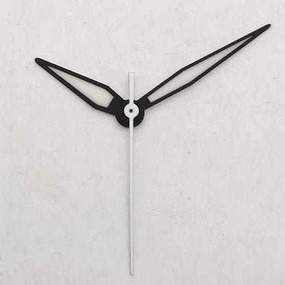 Black/Blue Watch Hands With Green Luminous Fit for NH35 NH36 Movement 3Pins