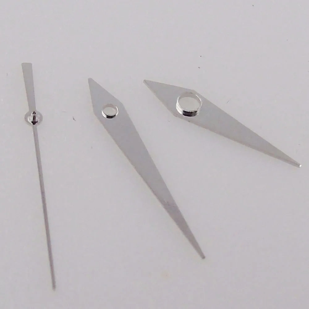Silver Edge Watch Hand by GS, compatible with NH35 NH36 7s36 7s35 6r15 4r35 4r36, precision pointer for SKX models.