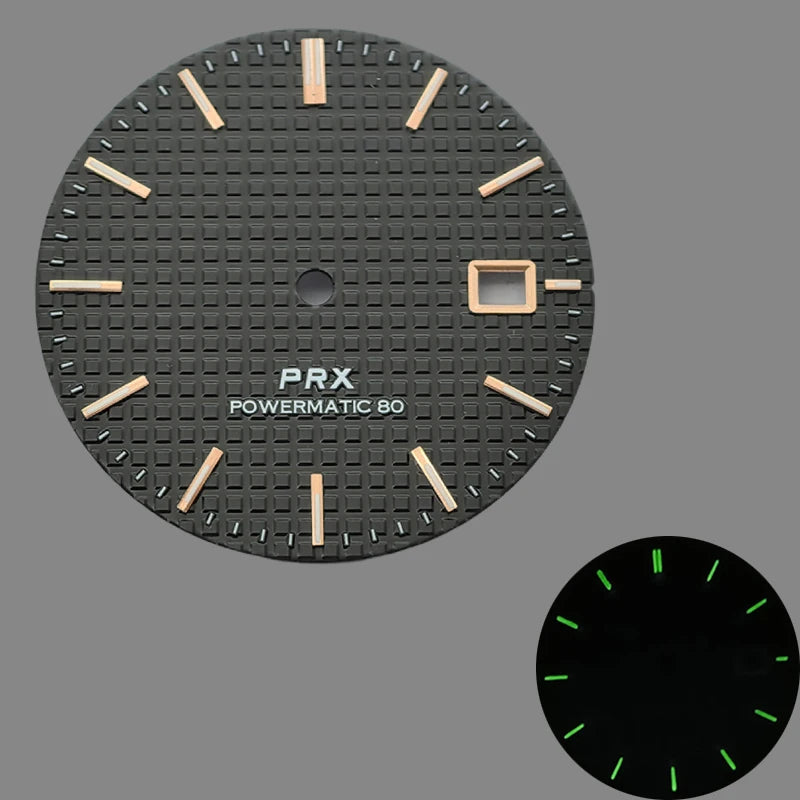 31.8mm Luminous Watch Dial Fit NH35 NH36 NH38 7S 4R35 4R36 PRX Super Player
