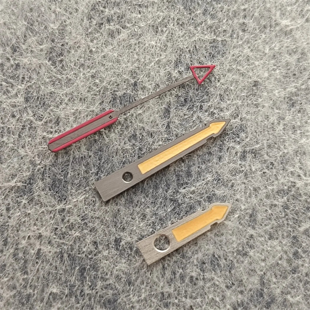 Silvery+Red Hands with Luminous Watch Hands for NH35/ NH34/ NH36/4R/7S/ NH70
