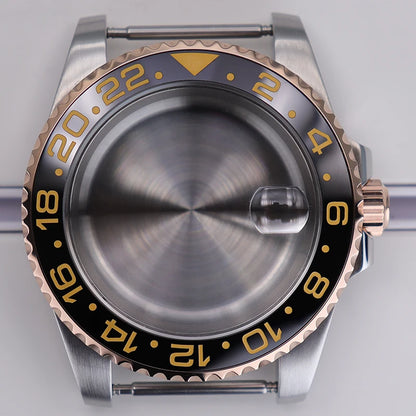 40mm Watch Case For NH35 NH34 NH36 NH70/Miyota8215/Eta2824 PT5000 Slide Buckle