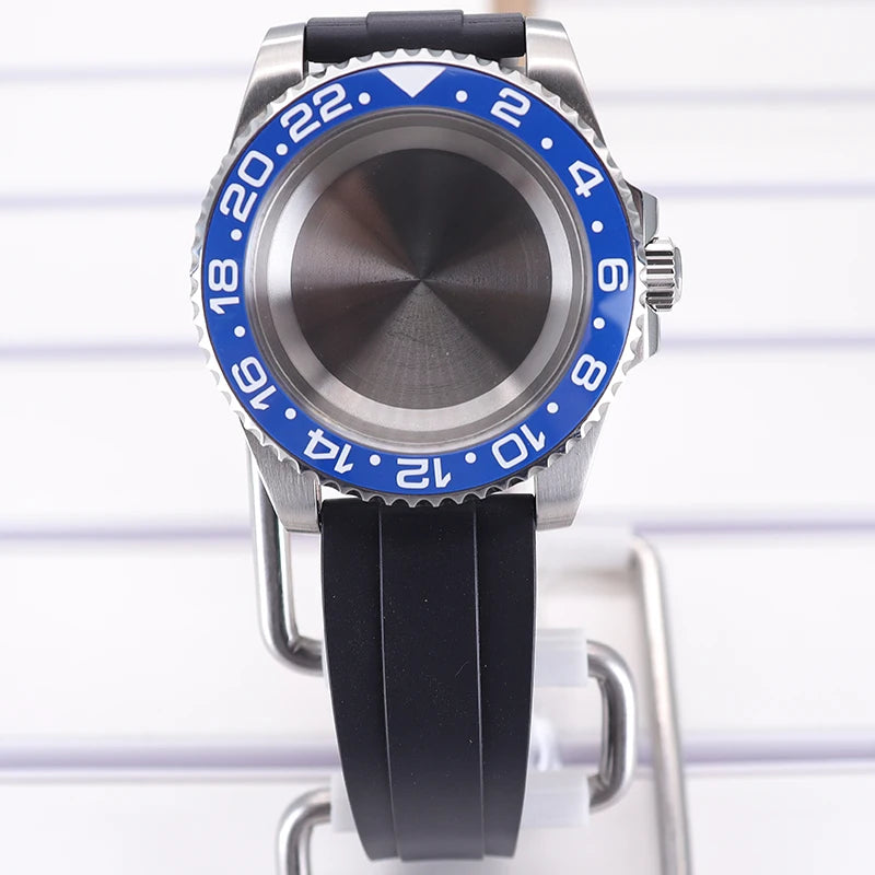 40mm Watch Case For 4R NH35 NH36 NH34/38 NH70 8215 Eta2824 PT5000 Sapphire Glass