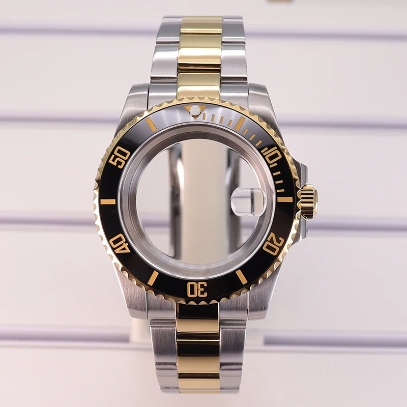 40mm Stainless Steel Watch Cases For Nh35 Nh34 Nh36 Nh70 Eta2824 8215 8205