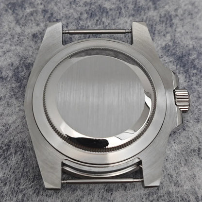 40mm Steel Watch Case for NH35/8215/GD2813/GD3804 with Movement Spacer Ring