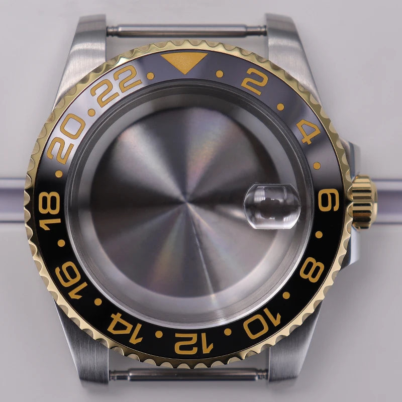 40mm Stainless Steel Watch Cases For Nh35 Nh34 Nh36 Nh70 Eta2824 8215 8205