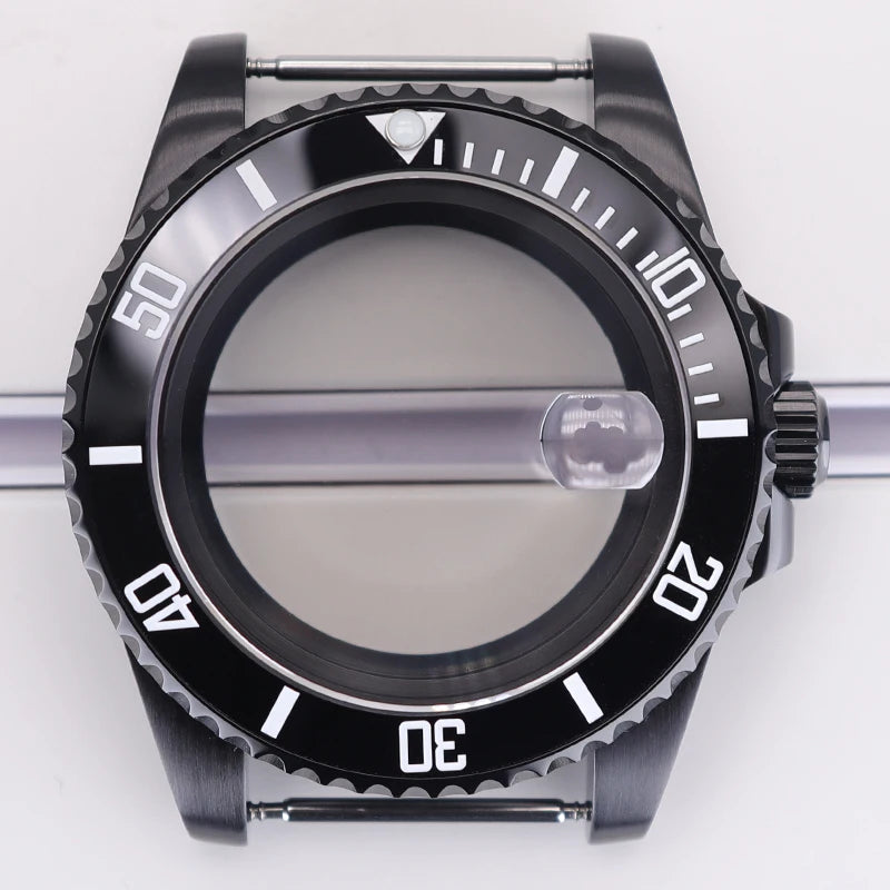 40mm Watch Case For NH34 NH35 NH36 NH38 NH70 4R36 Miyota 8215 Eta 2824 GMT SUB