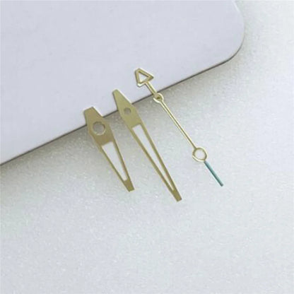 Green Luminous Watch Hands Pointers for NH35/NH36 Movement Modified 3Pins Hand