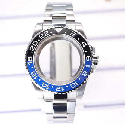 40mm Watch Cases Sapphire For Nh35 Nh36 Nh34/38 Nh70 Miyota 8215 Eta 2824 PT5000