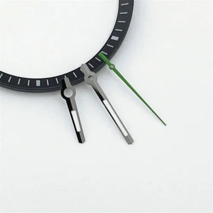 Green Luminous Logbook Watch Hands Green Orange Red Second Hand for NH35/NH36