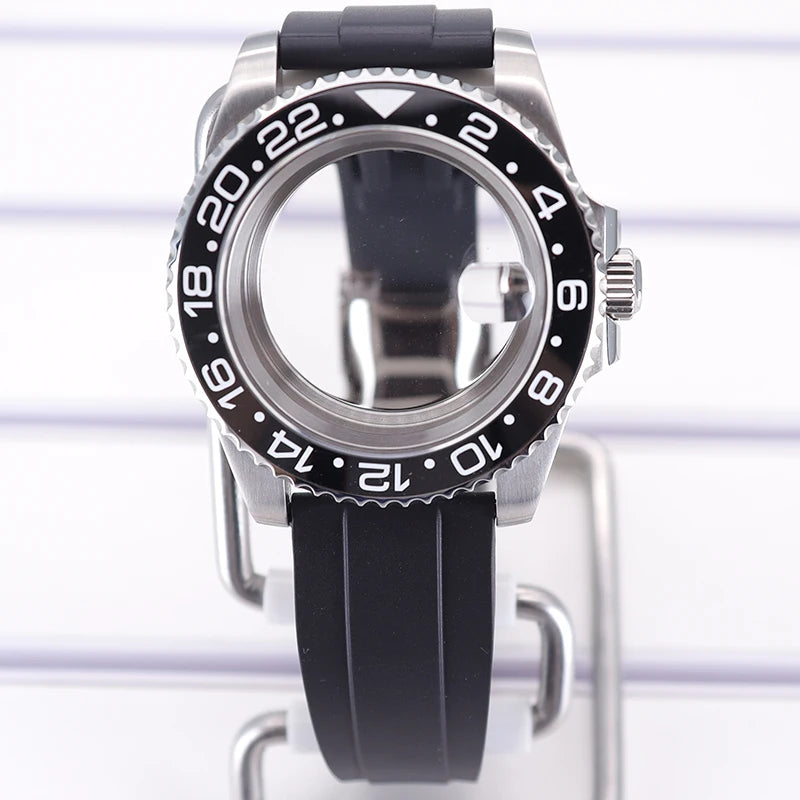 40mm Watch Case For 4R NH35 NH36 NH34/38 NH70 8215 Eta2824 PT5000 Sapphire Glass