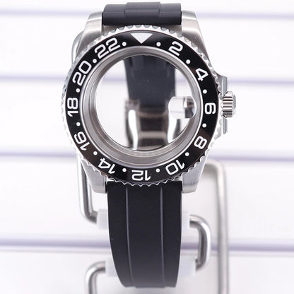 40mm Watch Case For 4R NH35 NH36 NH34/38 NH70 8215 Eta2824 PT5000 Sapphire Glass