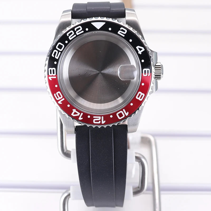40mm Watch Case For 4R NH35 NH36 NH34/38 NH70 8215 Eta2824 PT5000 Sapphire Glass