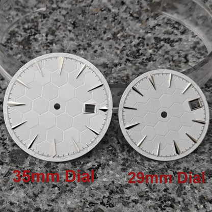 35mm/29mm Ball Pattern Watch Dials for NH36 NH35 Movement