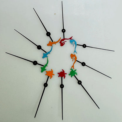 Modified Colorful Mermaid/Turtle/Shark Watch Hands for NH35/NH36/4R/7S Movement