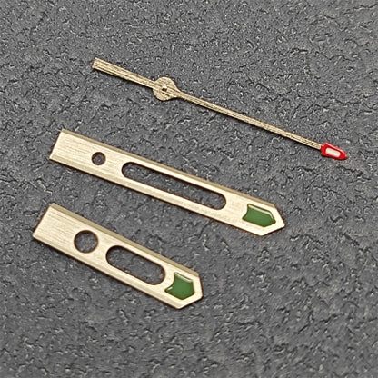 Hollow Shape Green Fingertip Luminous Watch Hands for NH35/NH34/NH36/4R/7S/NH70