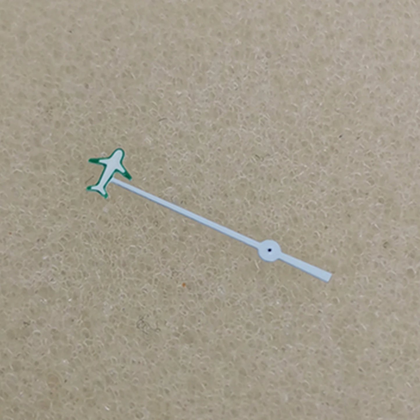 Aircraft Second Hands for NH35 NH36 4R 7S Modified Watch Hands No/Green Luminous