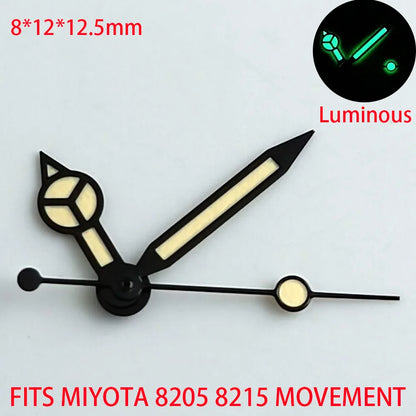 Watch Hands Blue Green Luminous Hands Fit NH 35 NH36 ETA 2836 2824 Miyota 8205 8215 Movement