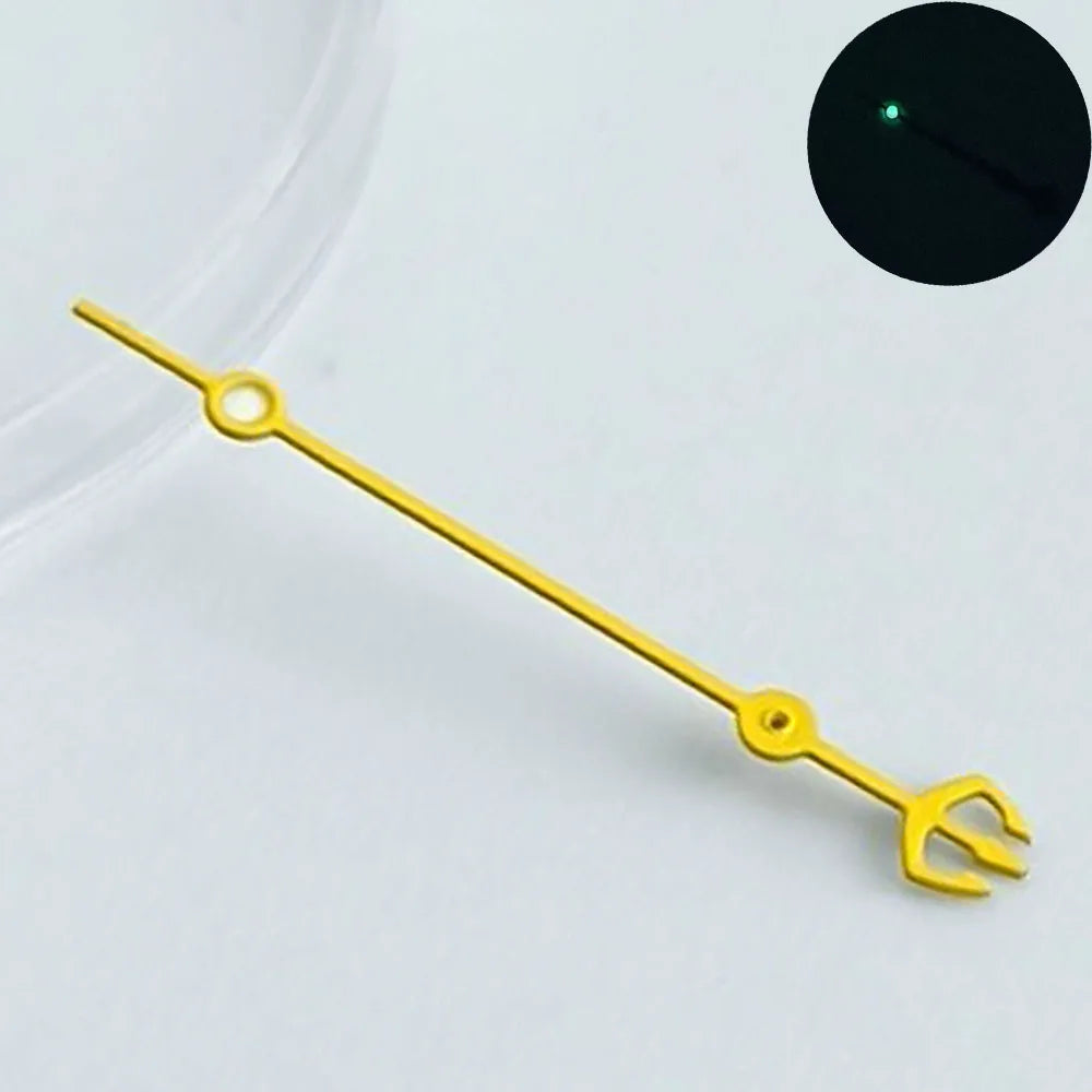 Watch pointer green luminous fit NH34 NH 35 NH36 movement watch hands refit watch Personalized second hand