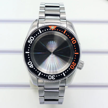 42mm Watch Cases Sapphire For NH35 NH36 NH34 NH38 4R36 SPB185 SPB187 Modified