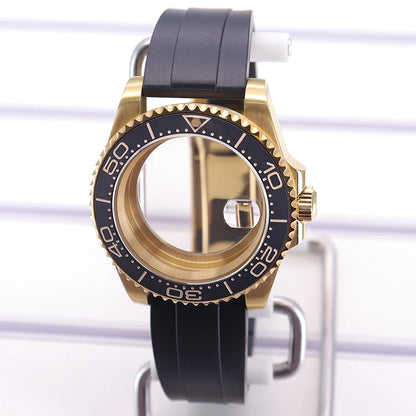 40mm Watch Case Set For GMT SUB Yacht NH34 NH35 NH36 NH39 8215 Eta2824 PT5000