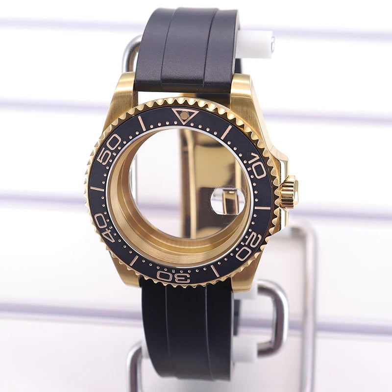 40mm Watch Case For nh35 nh36 nh34/38 Miyota8215 Eta2824 GMT SUB Case 120clicks