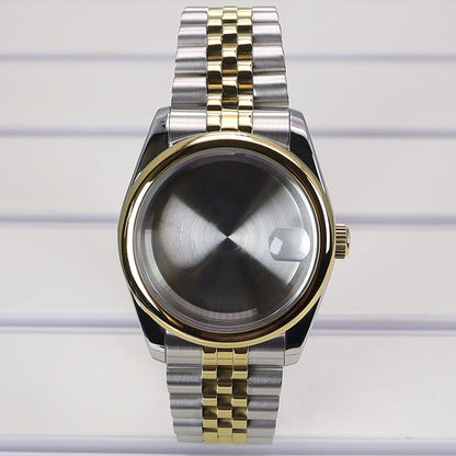 36/39mm Watch Case For NH35/36 NH38 NH70 Miyota 8215 Cases Sapphire Glass Oyster