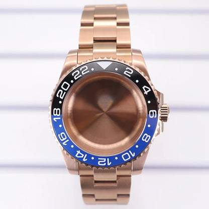 40mm Watch Case For NH35 NH36 NH70/8215/Eta2824 PT5000 NH34 Sapphire Glass
