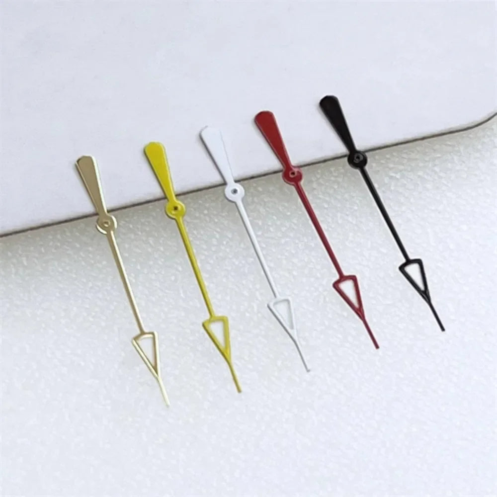 Green Luminous Hands for NH35 NH36 NH34 Movement Triangular Second Hand