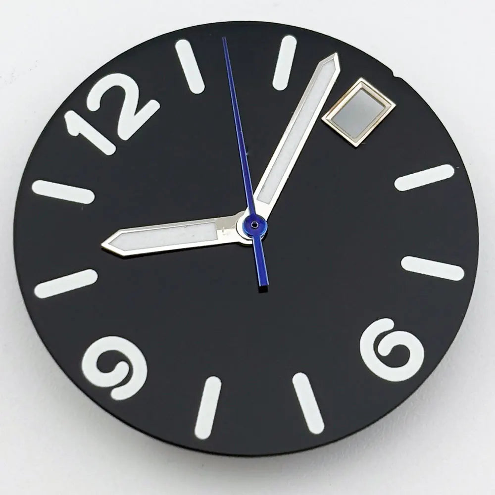Multicolor Font 28.5mm Watch Dial C3 Green Luminous for NH35 NH36 Movement