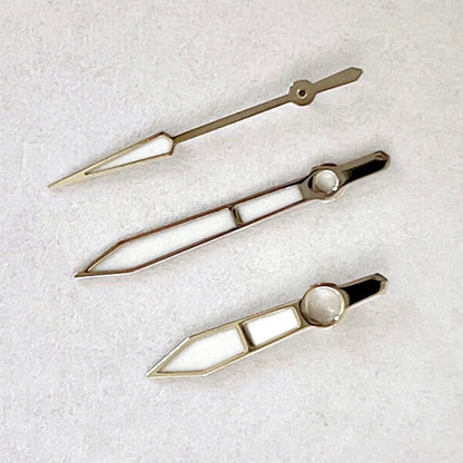 Gold/Rose/Silver Watch Hands Pointers With Green Luminous for NH35/NH36/4R/7S