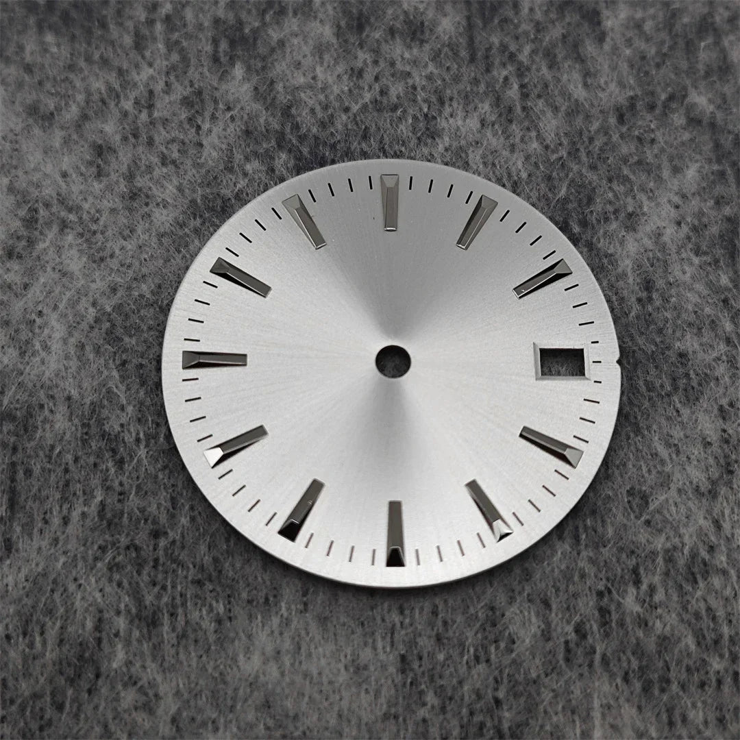 28.5mm Watch Dial Stripes Sunburst Modified Simple for NH35/ NH36 / 7S Movement