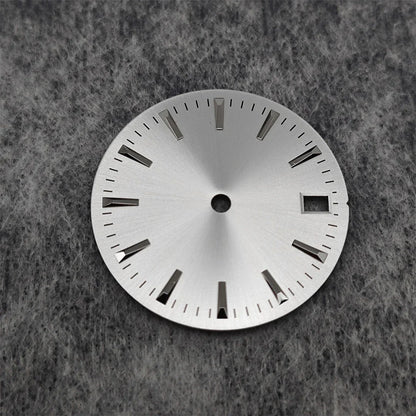 28.5mm Watch Dial Stripes Sunburst Modified Simple for NH35/ NH36 / 7S Movement