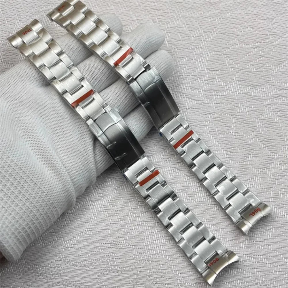 36mm/41mm Steel Watch Case Set + Watchband Precision Sapphire Glass for NH35
