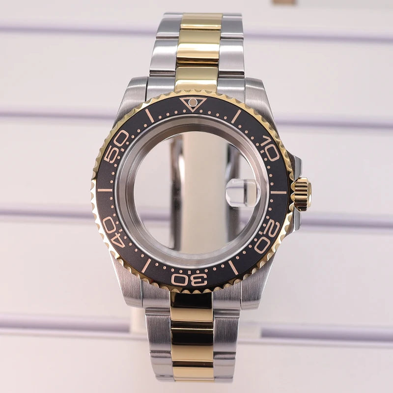40mm Stainless Steel Watch Cases For Nh35 Nh34 Nh36 Nh70 Eta2824 8215 8205