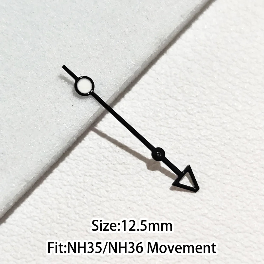 Green/Blue Green Luminous Watch Hands Fit NH35 NH36 Personalized Second Hand