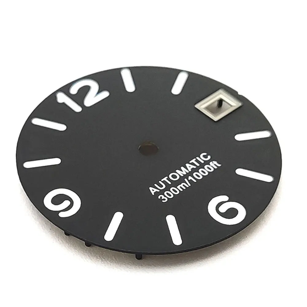 Multicolor Font 28.5mm Watch Dial C3 Green Luminous for NH35 NH36 Movement