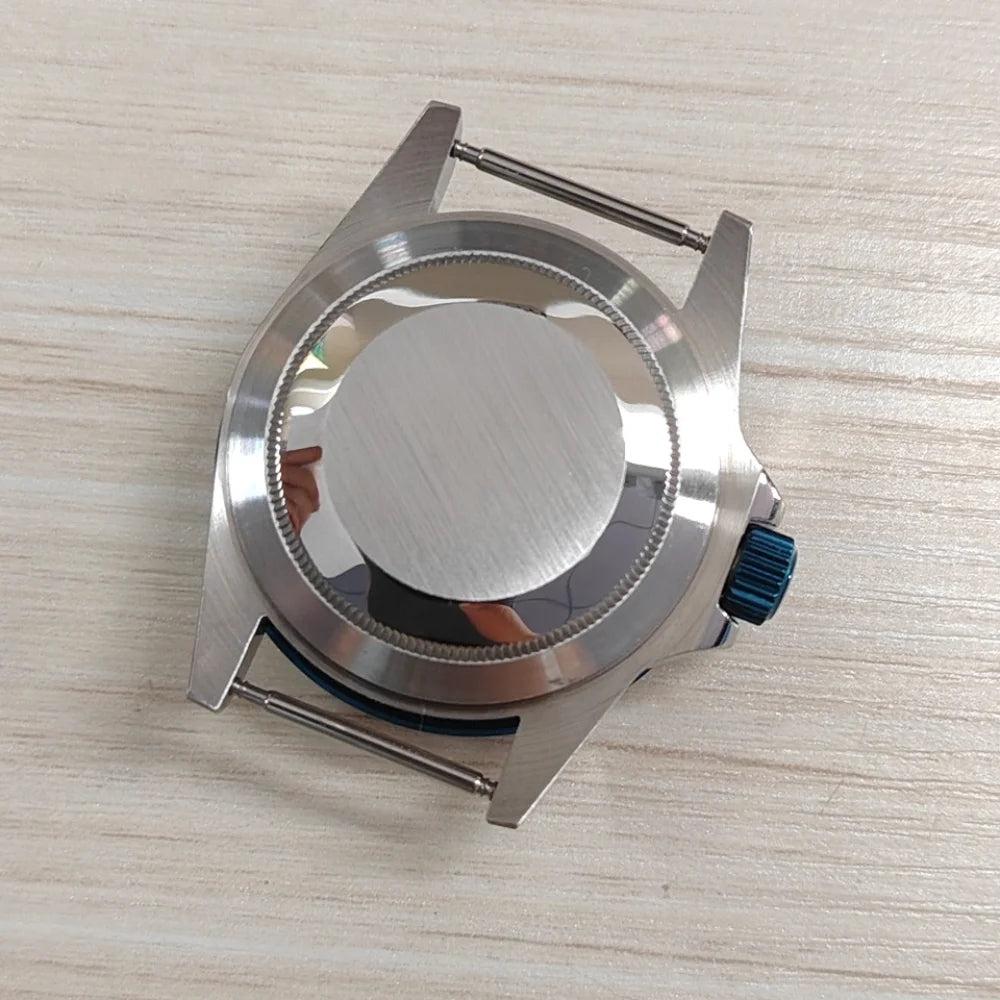 39.5mm Stainless Steel Watches Case with Bezel & Acrylic Glass for NH35 NH36