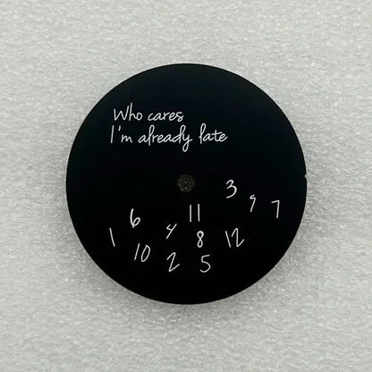 New Log Modified Watch Face 28.5mm DIY Watch Dial Fits NH35/4R36 Movement
