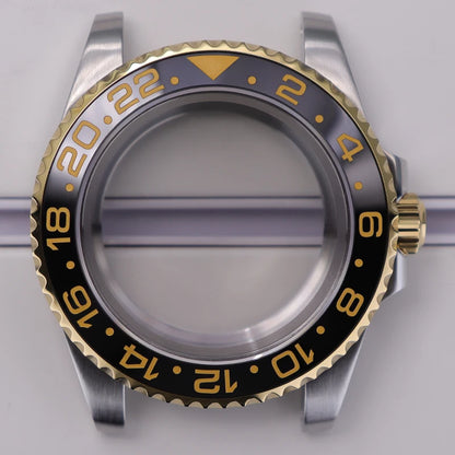 40mm Stainless Steel Watch Cases For Nh35 Nh34 Nh36 Nh70 Eta2824 8215 8205