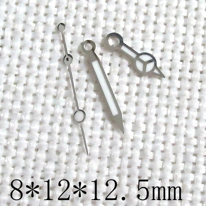 Luminous watch hands for 3135 movement, compatible with Rolex 116655, 116613, 116610 models, ideal for repairs.