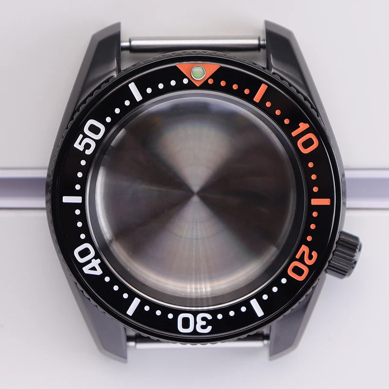 42mm Watch Cases Sapphire For NH35 NH36 NH34 NH38 4R36 SPB185 SPB187 Modified