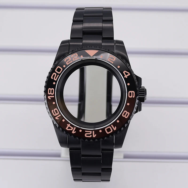 40mm Cases For SUB GMT NH34 NH35 NH36 NH38 4R36 Miyota8215 Eta 2824 Mod YACHT