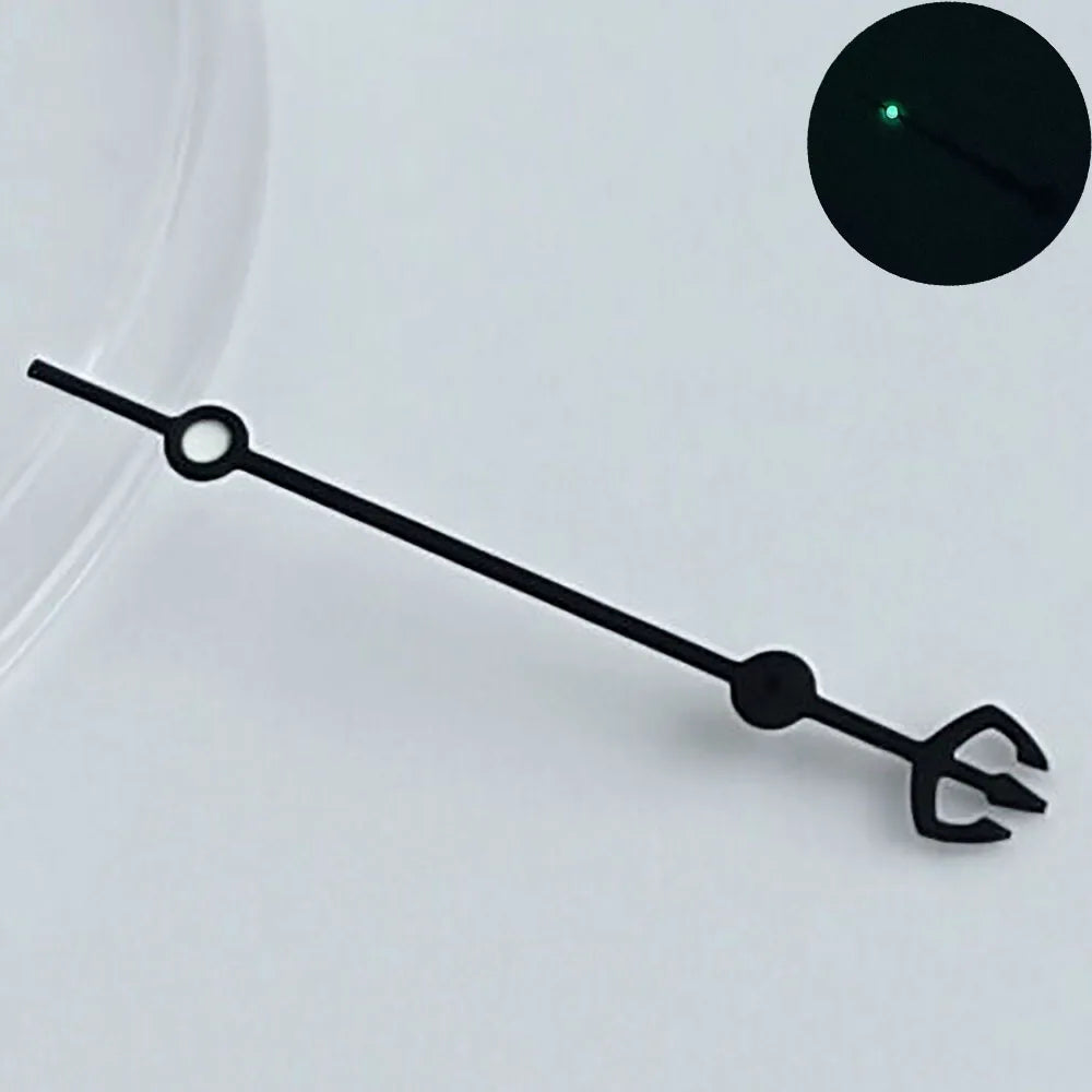 Watch pointer green luminous fit NH34 NH 35 NH36 movement watch hands refit watch Personalized second hand